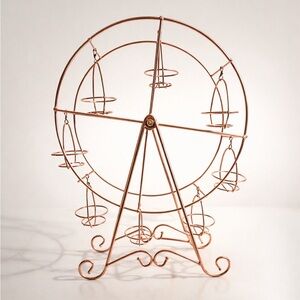 Rose Gold Ferris Wheel Cupcake/Bath Bomb Holder/Display